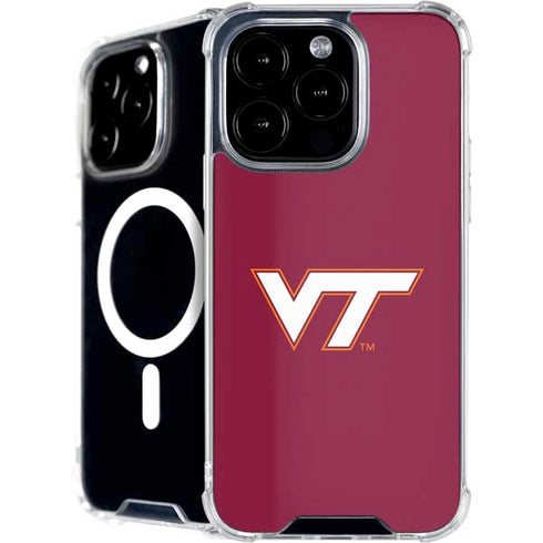Virginia Tech University Maroon iPhone 16 Pro MagSafe Case